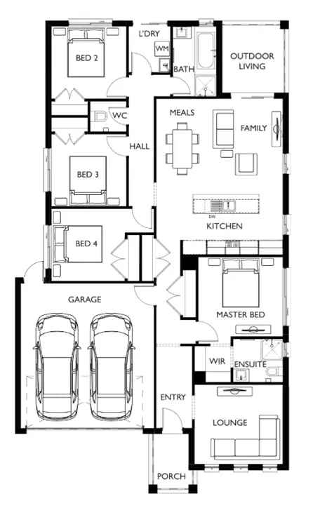 Floorplan of Homely house listing, Address available on request