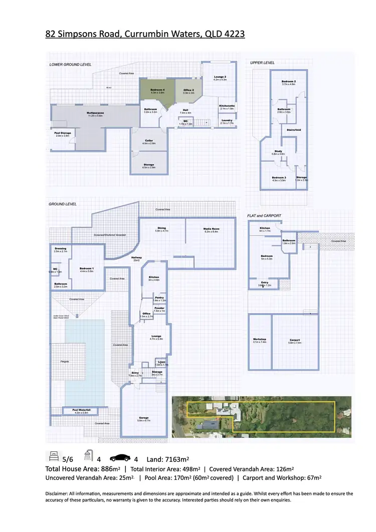 Floorplan of Homely house listing, 82 Simpsons Road, Currumbin Waters QLD 4223
