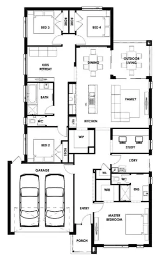 Floorplan of Homely house listing, Address available on request