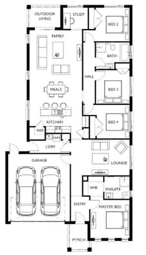 Floorplan of Homely house listing, Address available on request