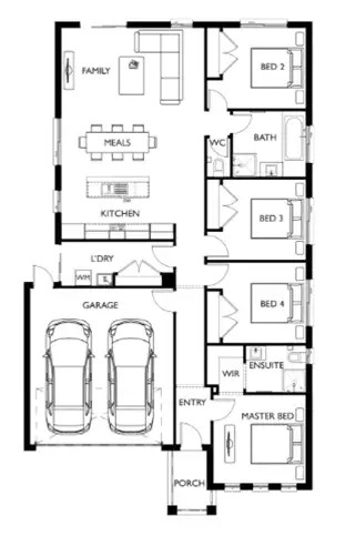 Floorplan of Homely house listing, Address available on request