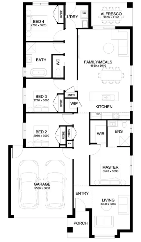 Floorplan of Homely house listing, Address available on request
