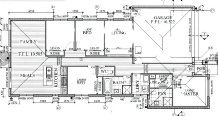 Floorplan of Homely house listing, 35 Skyline Road, Fraser Rise VIC 3336