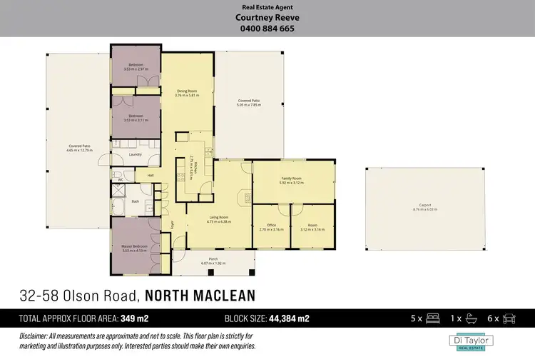 Floorplan of Homely house listing, 32-58 Olson Road, North Maclean QLD 4280
