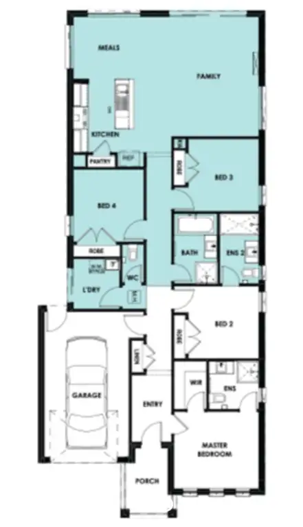 Floorplan of Homely house listing, Address available on request