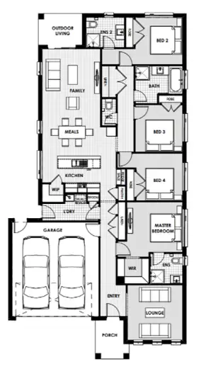 Floorplan of Homely house listing, Address available on request
