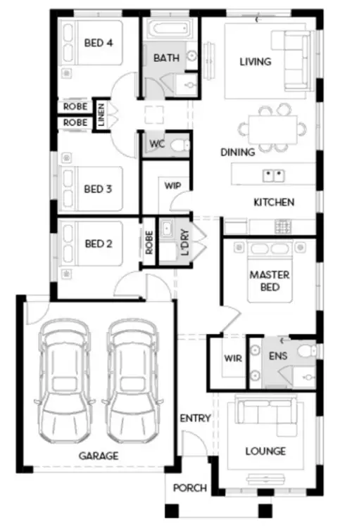 Floorplan of Homely house listing, Address available on request