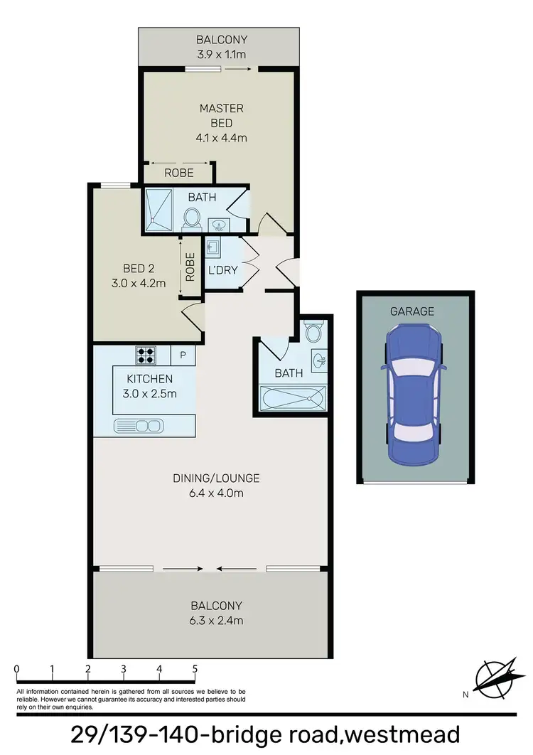 Floorplan of Homely apartment listing, 29/136-140 Bridge Road, Westmead NSW 2145