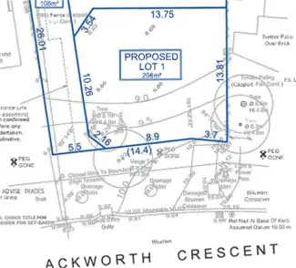 Floorplan of Homely land listing, 30 Ackworth Crescent, Warwick WA 6024