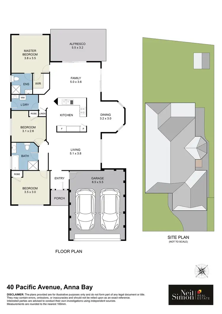Floorplan of Homely house listing, 40 Pacific Avenue, Anna Bay NSW 2316