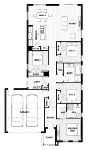 Floorplan of Homely house listing, Address available on request