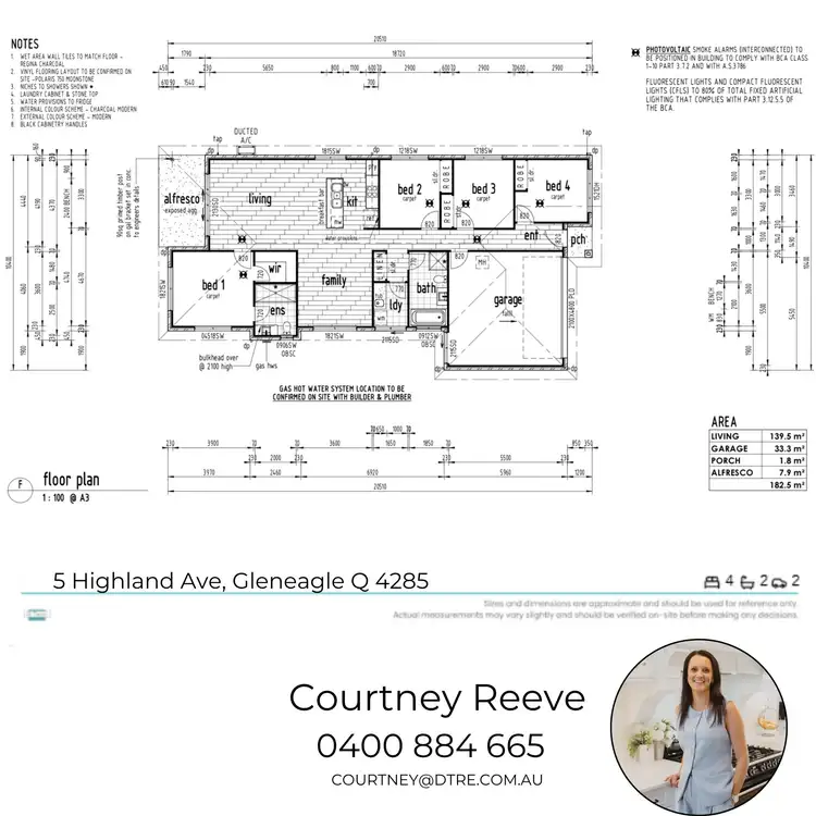 Floorplan of Homely house listing, 5 Highland Avenue, Gleneagle QLD 4285