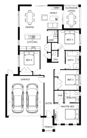 Floorplan of Homely house listing, Address available on request