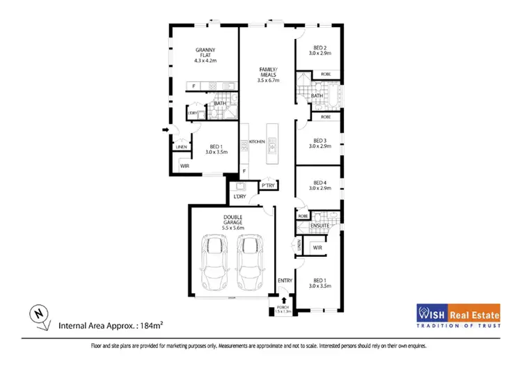 Floorplan of Homely house listing, 11 and 11a Waieela way, Anambah NSW 2320