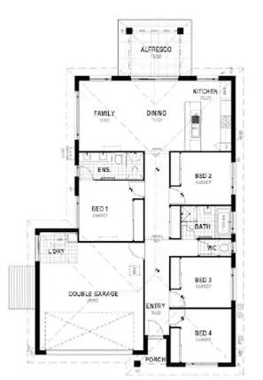 Floorplan of Homely house listing, Address available on request