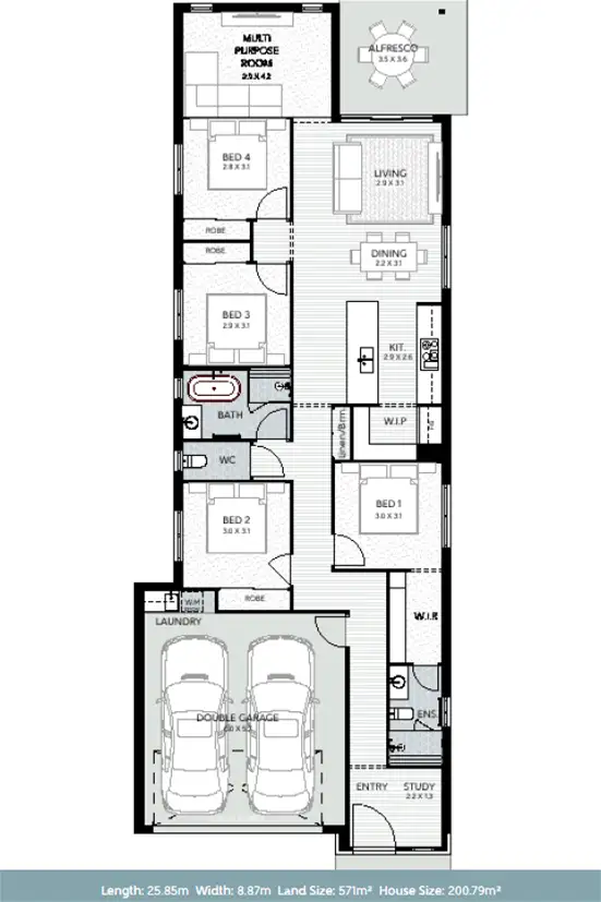 Floorplan of Homely house listing, Address available on request