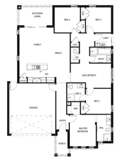 Floorplan of Homely house listing, Address available on request