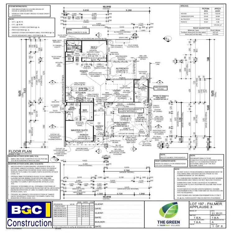 Floorplan of Homely house listing, 1 Trevose Way, Gnangara WA 6077