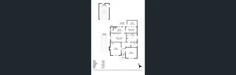 Floorplan of Homely house listing, 12 Eldon St, Croydon Park SA 5008
