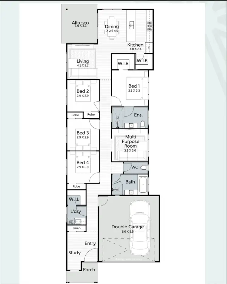 Floorplan of Homely house listing, Address available on request