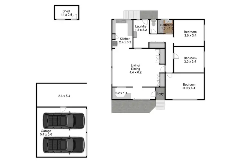 Floorplan of Homely house listing, 37 Christina Street, Morwell VIC 3840