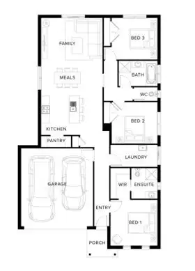 Floorplan of Homely house listing, Address available on request