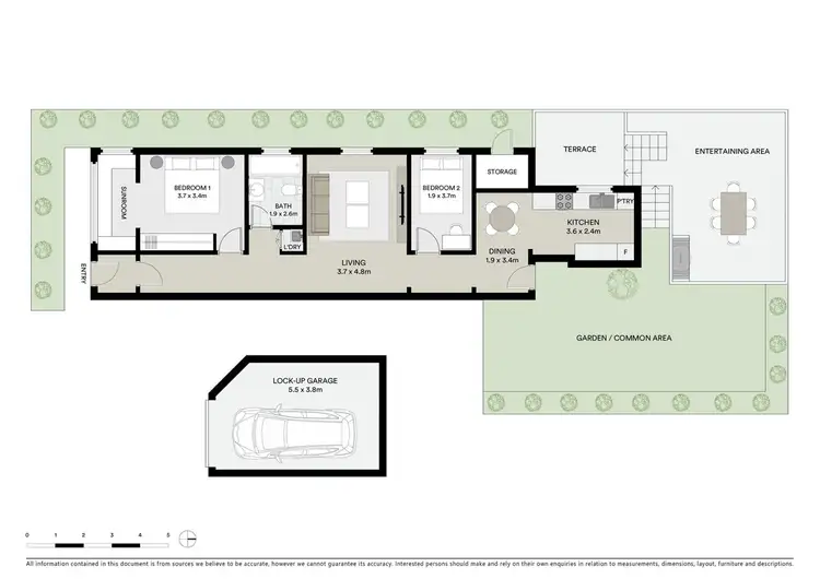 Floorplan of Homely unit listing, 1/2 Ravenswood Avenue, Randwick NSW 2031