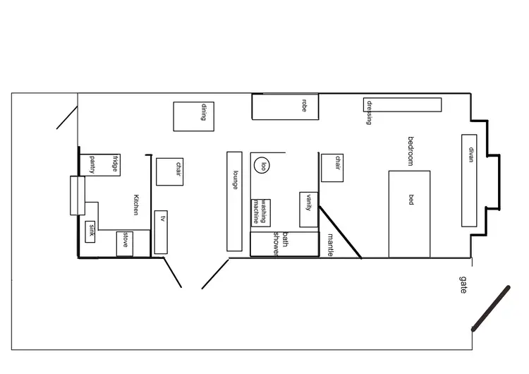 Floorplan of Homely house listing, B/2 Hillside Crescent, Launceston TAS 7250