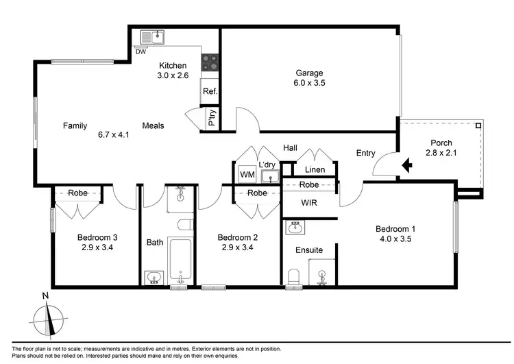 Floorplan of Homely house listing, 15 Knowsley Avenue, Tarneit VIC 3029