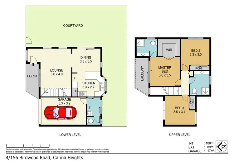 Floorplan of Homely unit listing, 4/156 Birdwood Road, Carina Heights QLD 4152