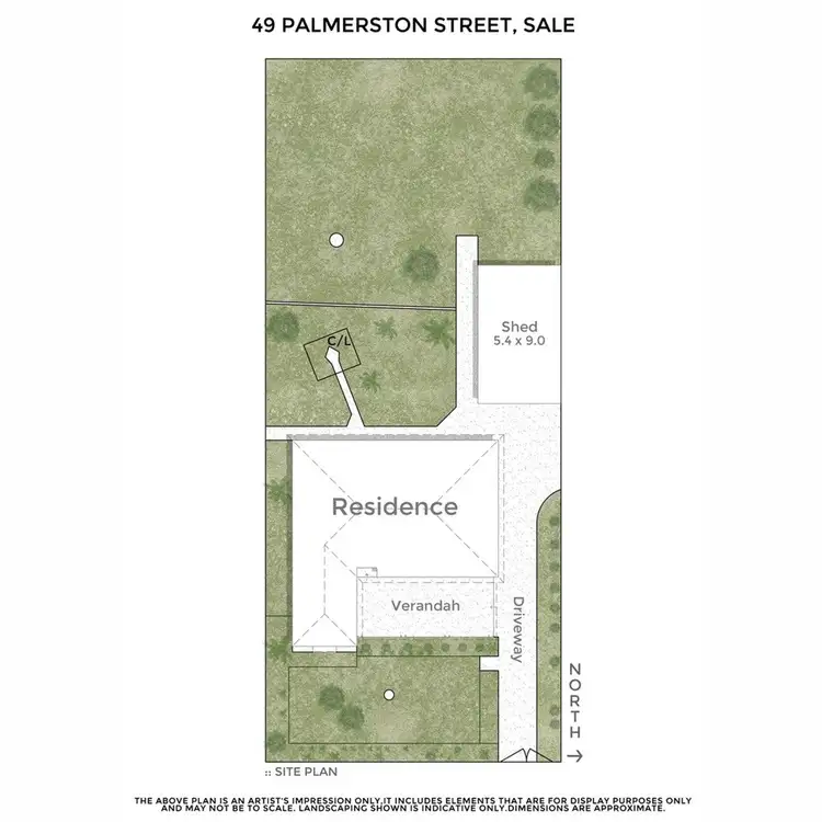 Floorplan of Homely house listing, 49 Palmerston Street, Sale VIC 3850
