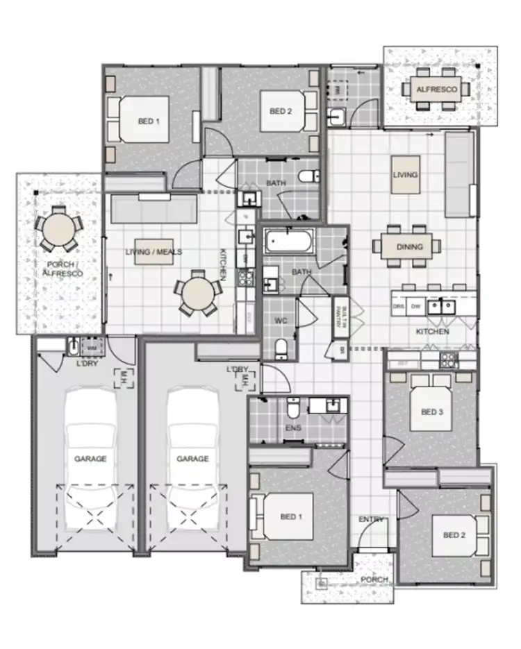 Floorplan of Homely house listing, Address available on request