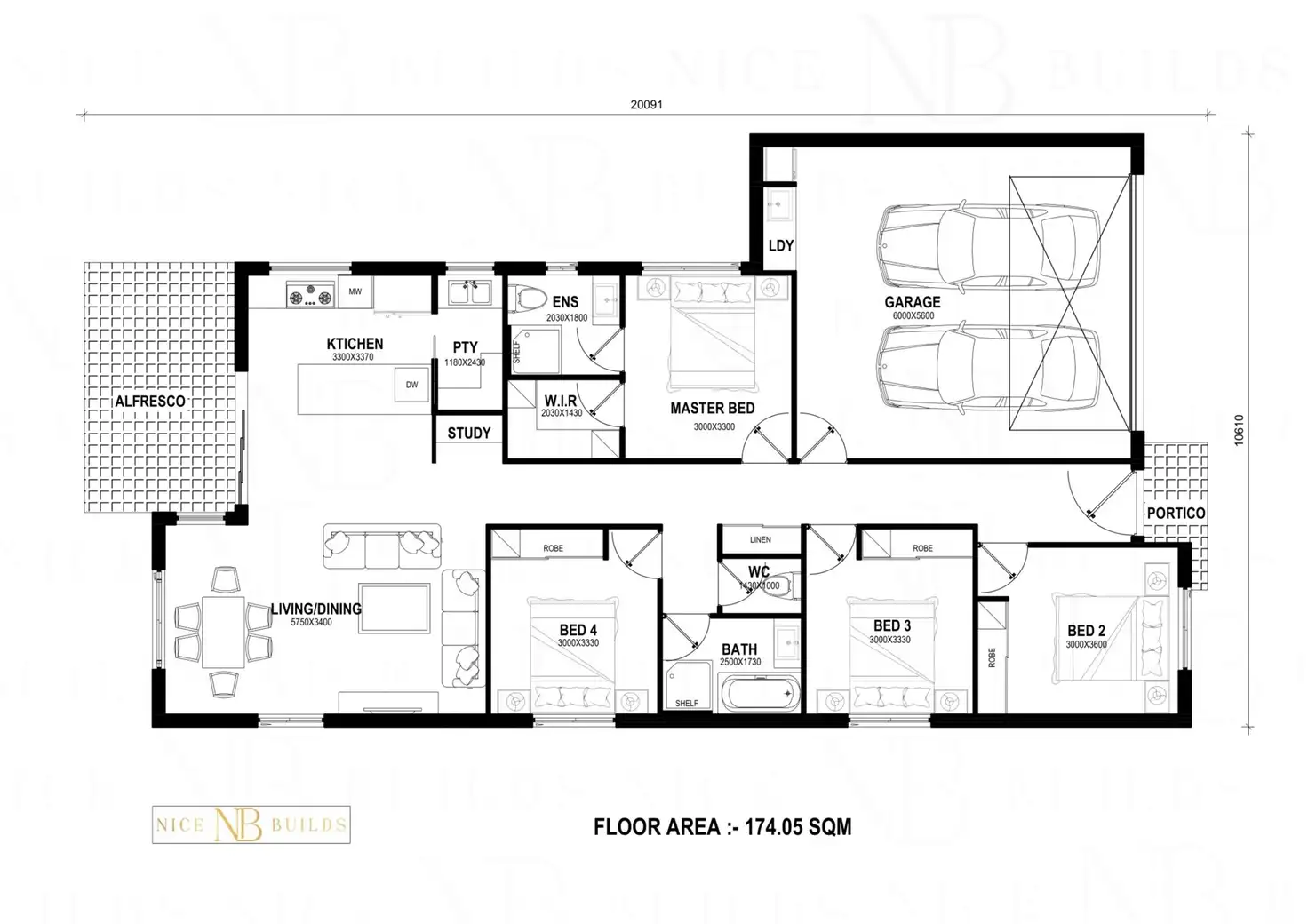 Floorplan of Homely house listing, Address available on request