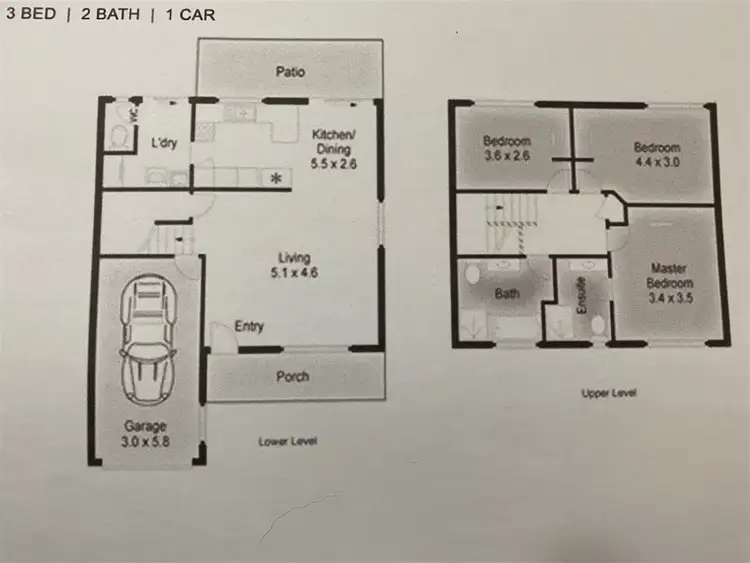 Floorplan of Homely townhouse listing, 2-10 Weedons Road, Nerang QLD 4211
