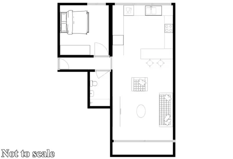 Floorplan of Homely unit listing, 46/41-49 Roslyn Gdns, Elizabeth Bay NSW 2011