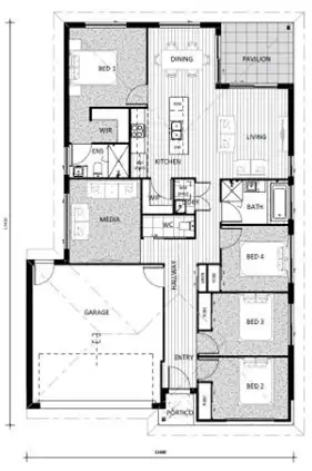 Floorplan of Homely house listing, Address available on request