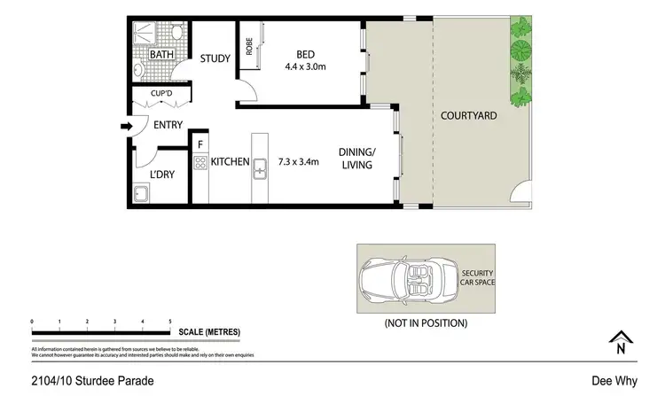 Floorplan of Homely apartment listing, 2104/10 Sturdee Parade, Dee Why NSW 2099