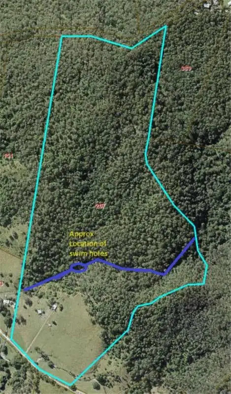 Floorplan of Homely rural property listing, 207 Harper Creek, Conondale QLD 4552