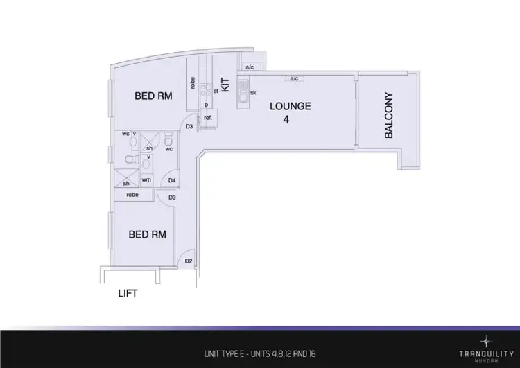 Floorplan of Homely unit listing, 12/29 Union Street, Nundah QLD 4012