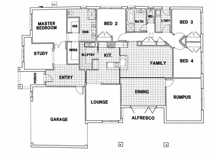 Floorplan of Homely house listing, 33 Tonbridge Circle, Derrimut VIC 3030