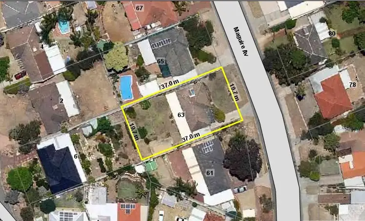 Floorplan of Homely house listing, 63 Maguire Avenue, Beechboro WA 6063