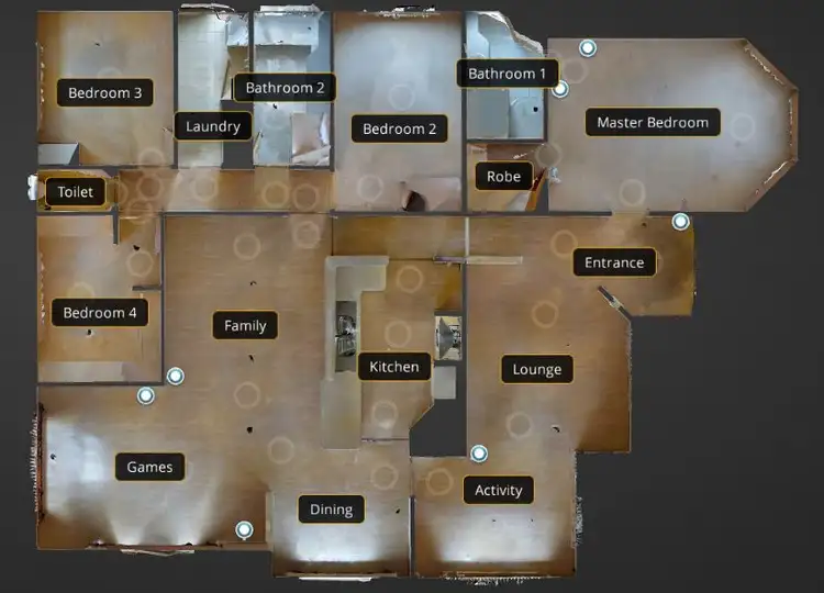 Floorplan of Homely house listing, 18 Denia Rise, Bennett Springs WA 6063