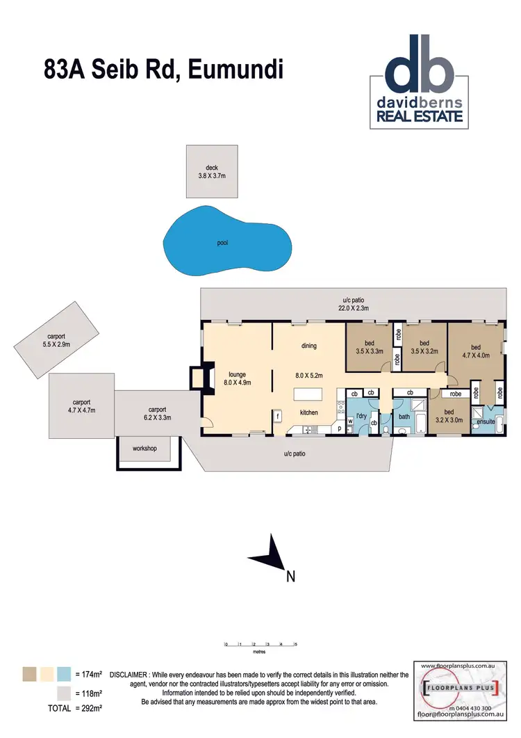 Floorplan of Homely house listing, 83a SEIB RD, Eumundi QLD 4562