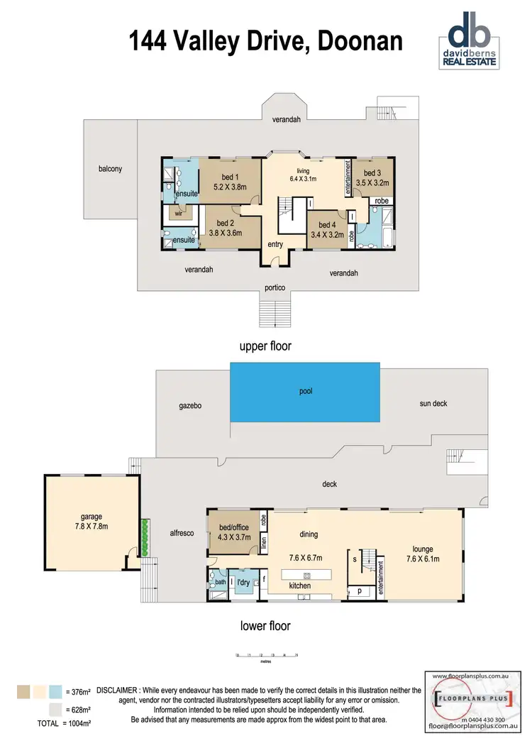 Floorplan of Homely house listing, 144 VALLEY DRIVE, Doonan QLD 4562