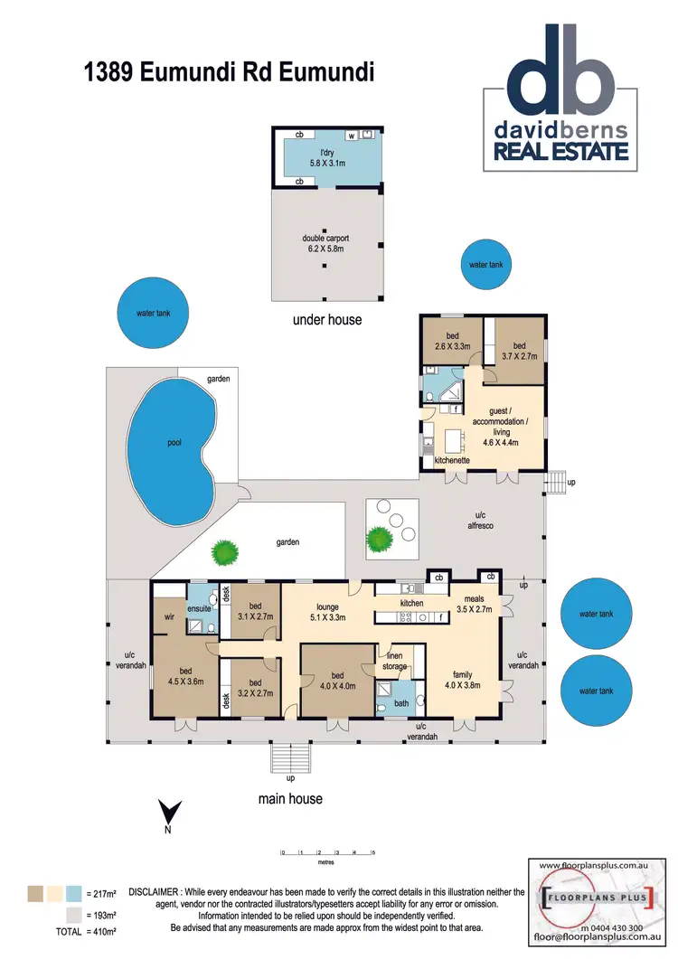 Floorplan of Homely house listing, 1389 EUMUNDI NOOSA RD, Eumundi QLD 4562