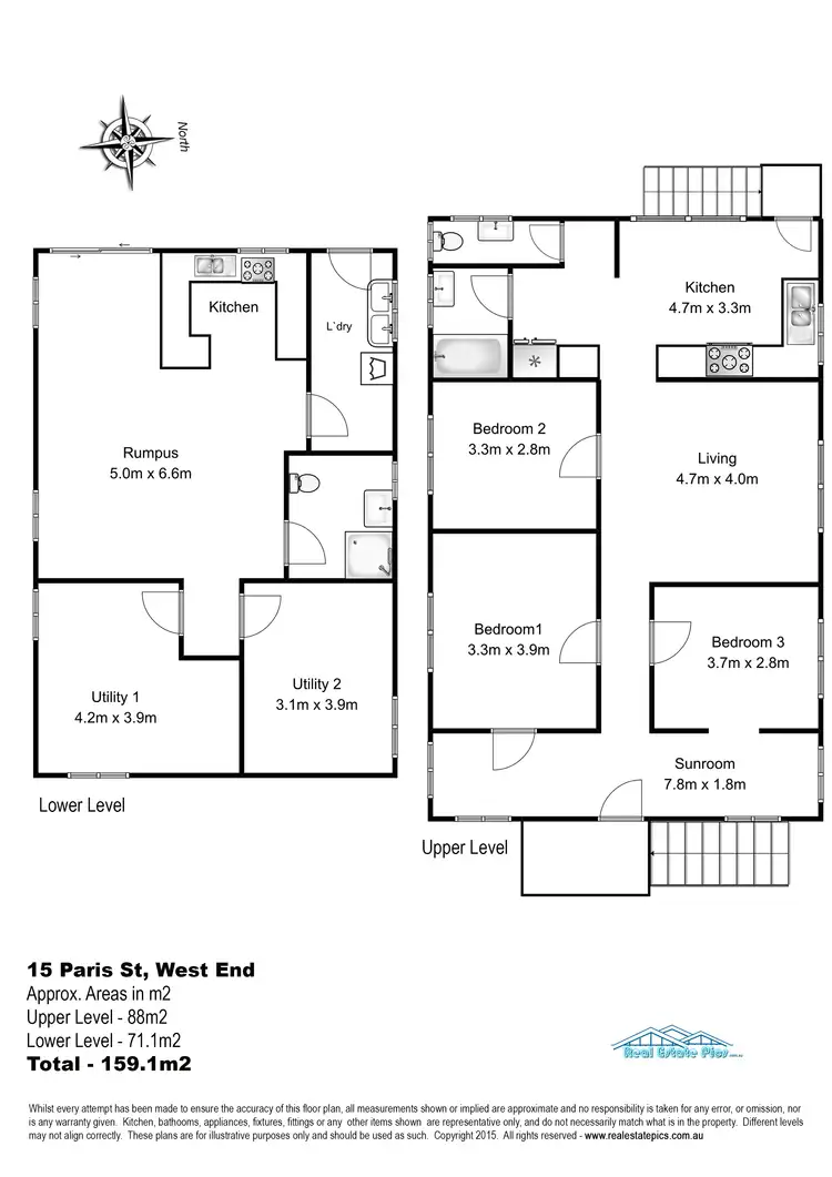 Floorplan of Homely house listing, 15 Paris Street, West End QLD 4101