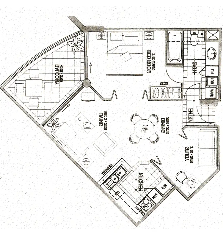 Floorplan of Homely apartment listing, 101/220 Melbourne Street, West End QLD 4101