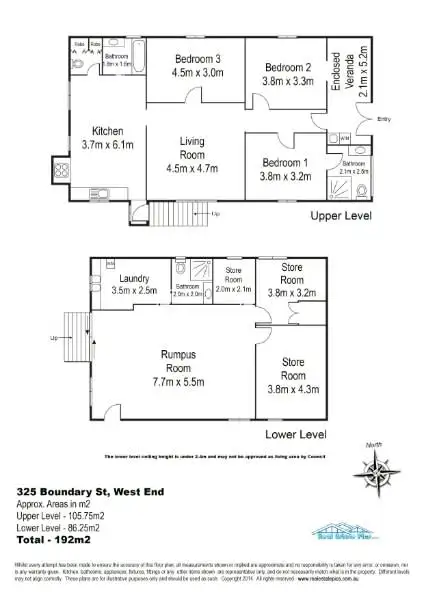 Floorplan of Homely house listing, 325 Boundary Street, West End QLD 4101