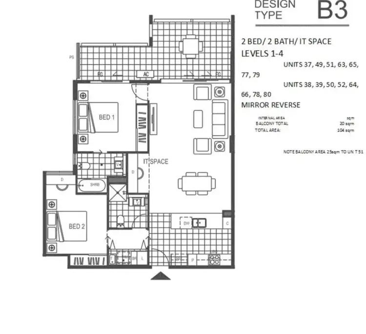Floorplan of Homely apartment listing, 38/20 Donkin Street, West End QLD 4101