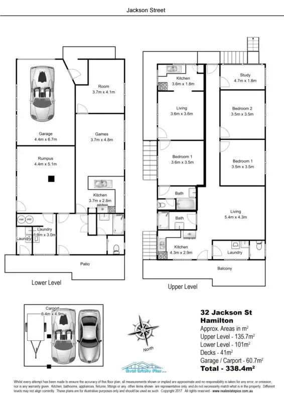 Floorplan of Homely house listing, 32 Jackson Street, Hamilton QLD 4007